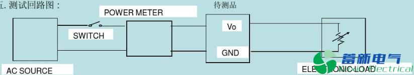 直流开关电源测试项目有哪些？