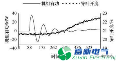 PMU数据的300MW水电机组并网暂态分析