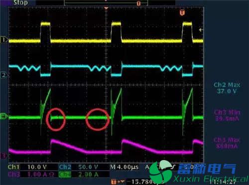 解析直流稳压电源各种波形